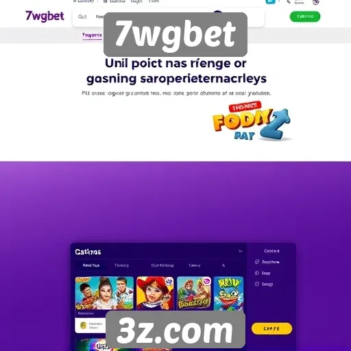 Usabilidade do site 7wgbet para novos jogadores